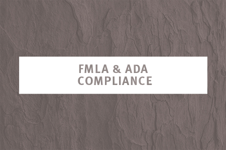 Image for FMLA & ADA COMPLIANCE
