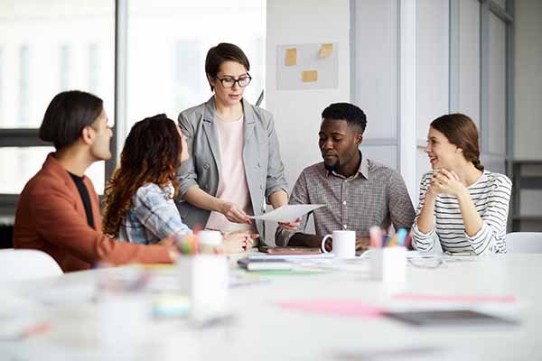 Multi-Ethnic Group of Businesspeople