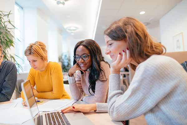 Businesswomen in the office
